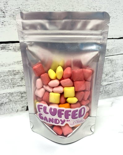 Flavor Burst Fluffed Candy Packaging