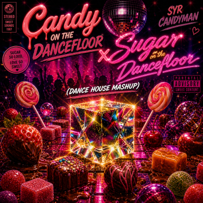 Candy On The Dancefloor x Sugar On The Dancefloor Dance House Mashup Album Cover