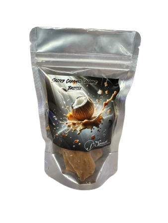 Salted Caramel Coconut Brittle Bag - No Background